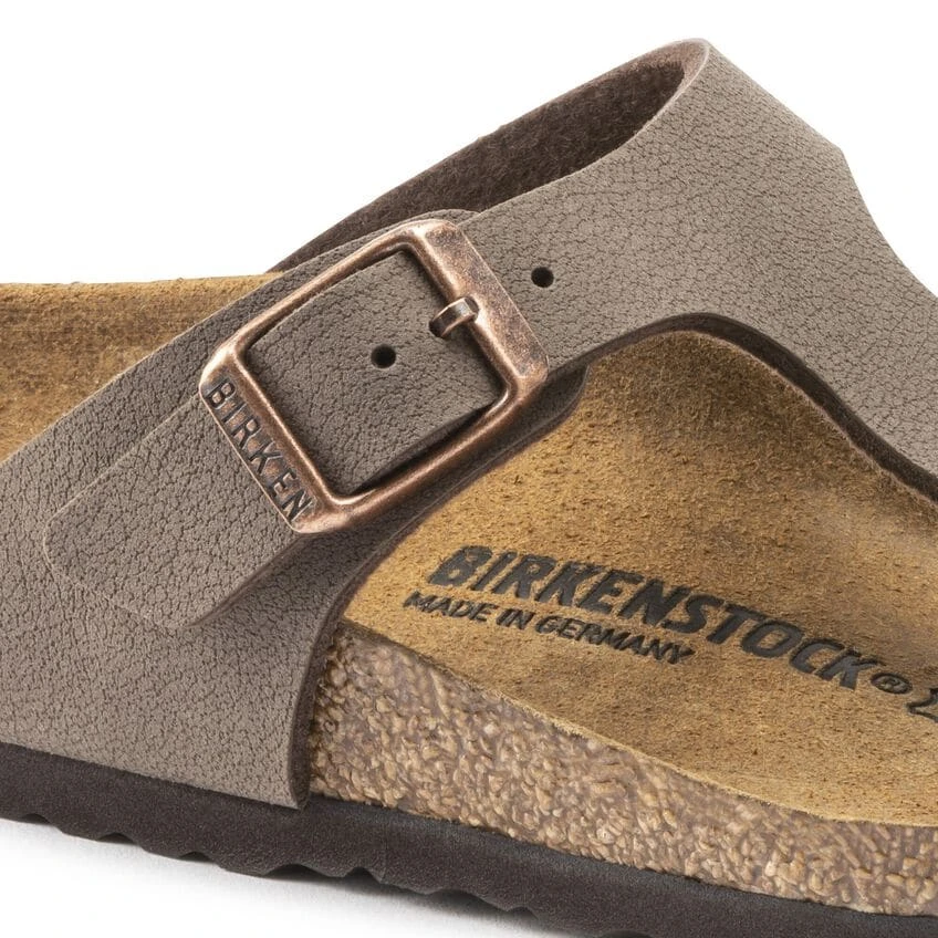 Birkenstock Gizeh Birko-Flor Nubuck Mocha 16 Birkenstock Gizeh Birko-Flor Nubuck Mocha - Image 14