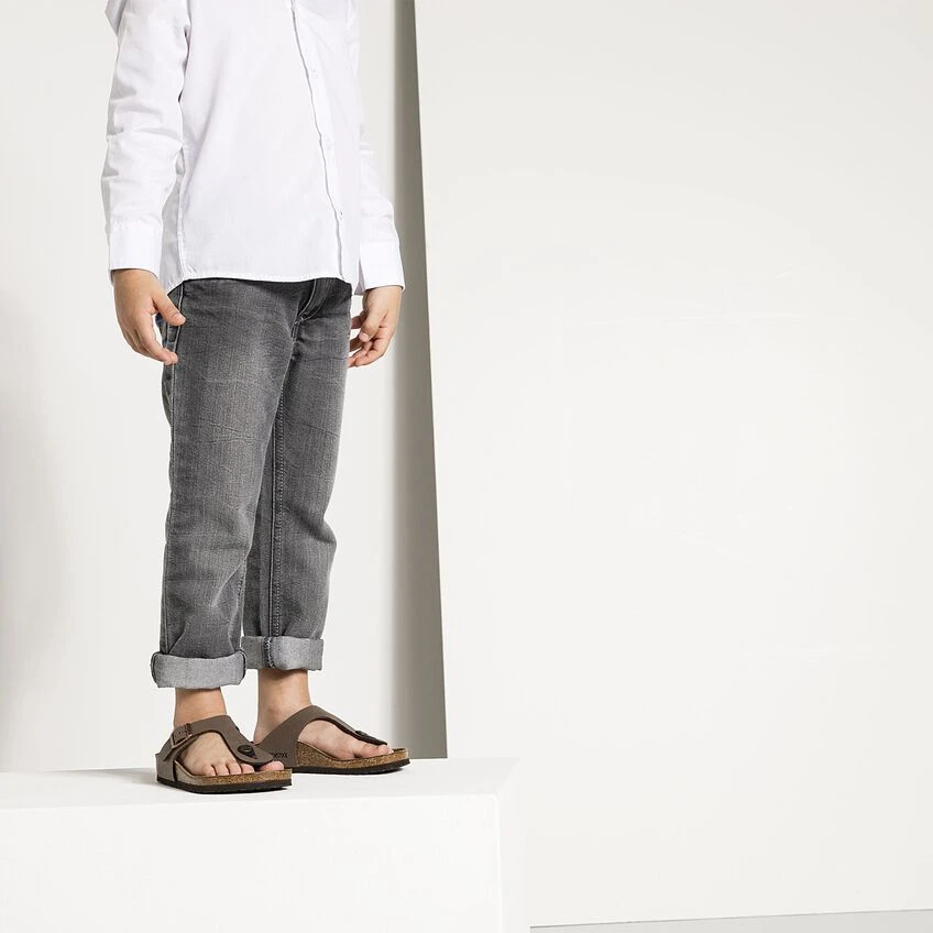 Birkenstock Gizeh Birko-Flor Nubuck Mocha 6 Birkenstock Gizeh Birko-Flor Nubuck Mocha - Image 4