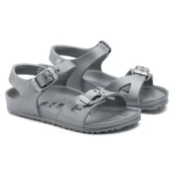 Birkenstock Rio Kids EVA Metallic Silver 13 Birkenstock Rio Kids EVA Metallic Silver -Birkenstock Sandal Shop 1003533 pair