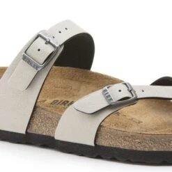 Birkenstock Mayari Birko-Flor Pull Up Stone 21 Birkenstock Mayari Birko-Flor Pull Up Stone -Birkenstock Sandal Shop 1005056 detail 1