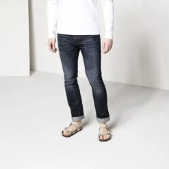 Birkenstock Mayari Birko-Flor Pull Up Stone 15 Birkenstock Mayari Birko-Flor Pull Up Stone -Birkenstock Sandal Shop 1005056 f look m