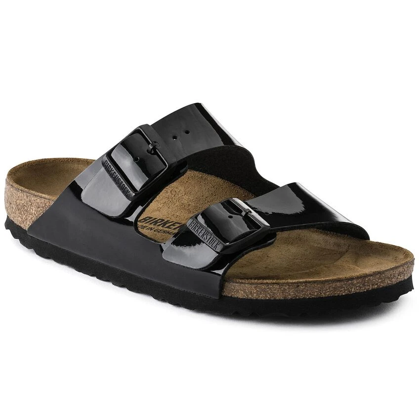 Birkenstock Arizona Birko-Flor Patent 3 Birkenstock Arizona Birko-Flor Patent