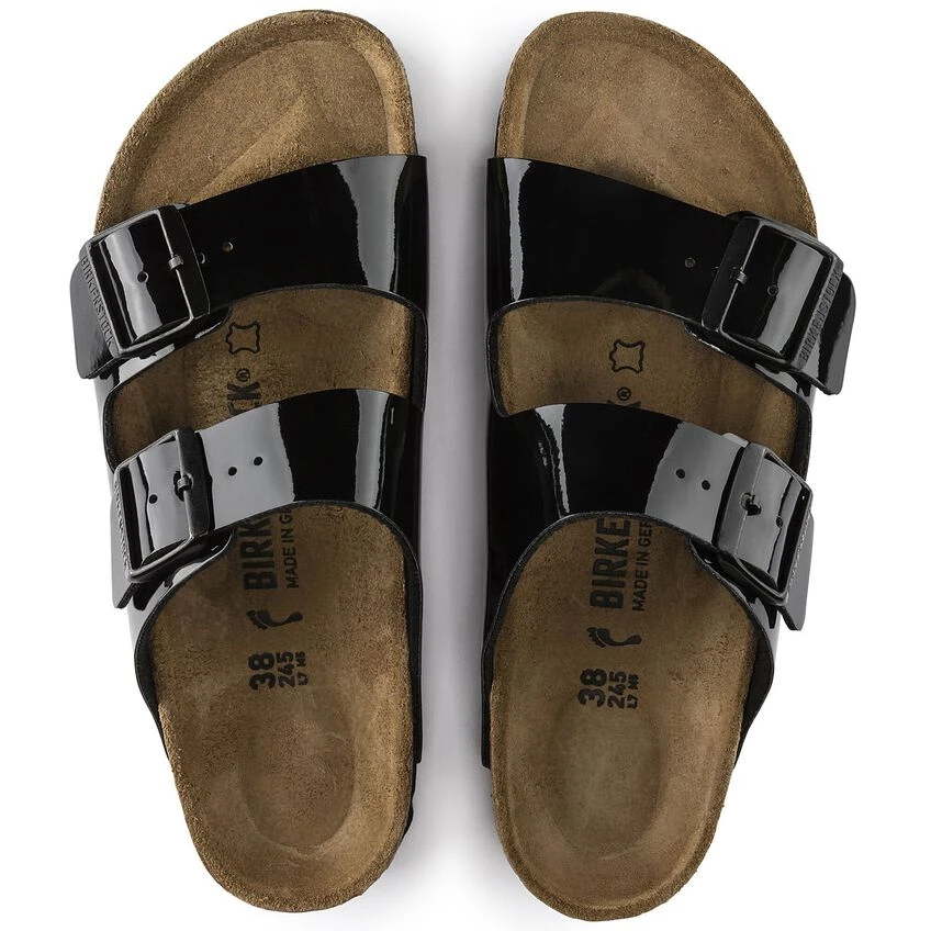 Birkenstock Arizona Birko-Flor Patent 8 Birkenstock Arizona Birko-Flor Patent - Image 6