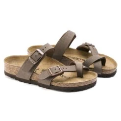 Birkenstock Mayari Kids Birko-Flor Nubuck -Birkenstock Sandal Shop 1015552 pair