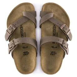 Birkenstock Mayari Kids Birko-Flor Nubuck -Birkenstock Sandal Shop 1015552 top
