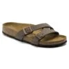Birkenstock Yao Birko-Flor Nubuck 1 Birkenstock Yao Birko-Flor Nubuck -Birkenstock Sandal Shop 1016329