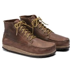 Birkenstock Marton Oiled Leather Roast -Birkenstock Sandal Shop 1017143 pair