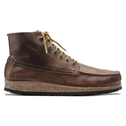 Birkenstock Marton Oiled Leather Roast -Birkenstock Sandal Shop 1017143 side