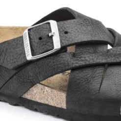 Birkenstock Lugano Oiled Leather -Birkenstock Sandal Shop 1017465 detail 1