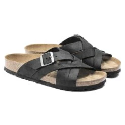 Birkenstock Lugano Oiled Leather -Birkenstock Sandal Shop 1017465 pair