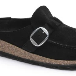 Birkenstock Buckley Suede Leather -Birkenstock Sandal Shop 1017826 detail 1