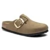 Birkenstock Boston Big Buckle Nubuck Leather