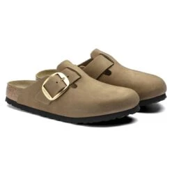 Birkenstock Boston Big Buckle Nubuck Leather 17 Birkenstock Boston Big Buckle Nubuck Leather -Birkenstock Sandal Shop 1017953 pair