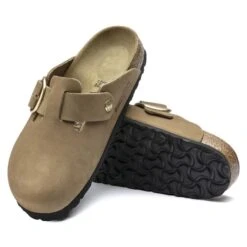 Birkenstock Boston Big Buckle Nubuck Leather 15 Birkenstock Boston Big Buckle Nubuck Leather -Birkenstock Sandal Shop 1017953 sole