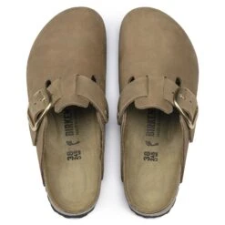Birkenstock Boston Big Buckle Nubuck Leather 16 Birkenstock Boston Big Buckle Nubuck Leather -Birkenstock Sandal Shop 1017953 top