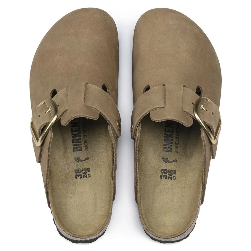 Birkenstock Boston Big Buckle Nubuck Leather 8 Birkenstock Boston Big Buckle Nubuck Leather - Image 6