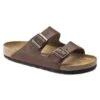 Birkenstock Arizona Natural Leather Vintage Wood Roast -Birkenstock Sandal Shop 1018626