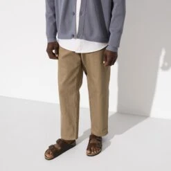 Birkenstock Arizona Natural Leather Vintage Wood Roast -Birkenstock Sandal Shop 1018626 f look m