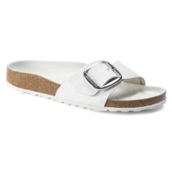 Birkenstock Madrid Big Buckle Natural Leather