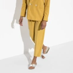 Birkenstock Madrid Big Buckle Natural Leather -Birkenstock Sandal Shop 1018866 f look f