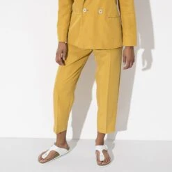 Birkenstock Gizeh Big Buckle Natural Leather -Birkenstock Sandal Shop 1018885 f look f