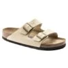 Birkenstock Arizona Nubuck Leather Desert Buck Almond -Birkenstock Sandal Shop 1018938