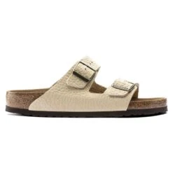 Birkenstock Arizona Nubuck Leather Desert Buck Almond -Birkenstock Sandal Shop 1018938 side