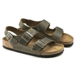 Birkenstock Milano BS Oiled Leather 17 Birkenstock Milano BS Oiled Leather -Birkenstock Sandal Shop 1019336 pair