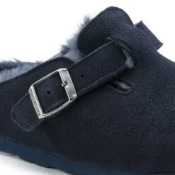 Birkenstock Boston Shearling Suede Leather -Birkenstock Sandal Shop 1019486 detail 1