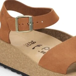 Glenda Nubuck Leather -Birkenstock Sandal Shop 1020042 detail 1