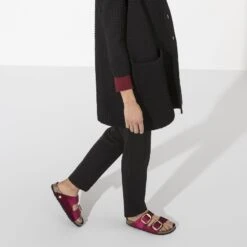 Birkenstock Arizona Big Buckle Velvet 13 Birkenstock Arizona Big Buckle Velvet -Birkenstock Sandal Shop 1020152 f look f