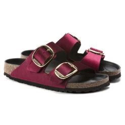 Birkenstock Arizona Big Buckle Velvet 17 Birkenstock Arizona Big Buckle Velvet -Birkenstock Sandal Shop 1020152 pair