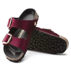 Birkenstock Arizona Big Buckle Velvet 15 Birkenstock Arizona Big Buckle Velvet -Birkenstock Sandal Shop 1020152 sole