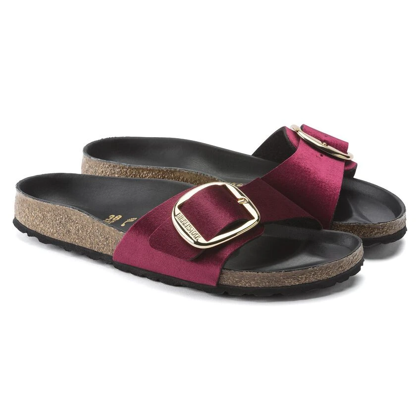 Birkenstock Madrid Big Buckle Rivet Logo Velvet 9 Birkenstock Madrid Big Buckle Rivet Logo Velvet - Image 7
