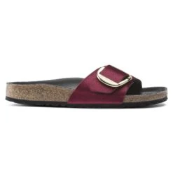 Birkenstock Madrid Big Buckle Rivet Logo Velvet 19 Birkenstock Madrid Big Buckle Rivet Logo Velvet -Birkenstock Sandal Shop 1020153 side
