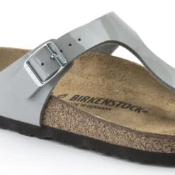 Birkenstock Gizeh Birko-Flor Patent -Birkenstock Sandal Shop 1020171 detail 1