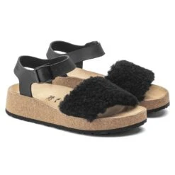 Glenda Natural Leather/Shearling 17 Glenda Natural Leather/Shearling -Birkenstock Sandal Shop 1020216 pair