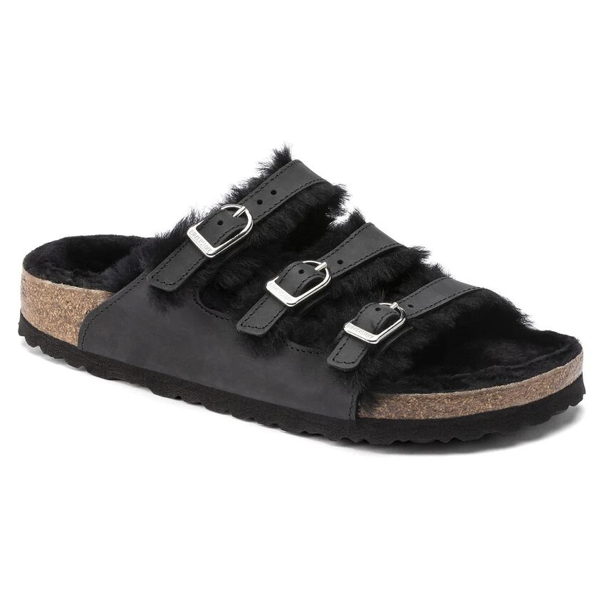 Birkenstock Florida Fresh Shearling Oiled Leather 4 Birkenstock Florida Fresh Shearling Oiled Leather - Image 2