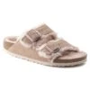 Birkenstock Arizona Shearling Suede Leather -Birkenstock Sandal Shop 1020389