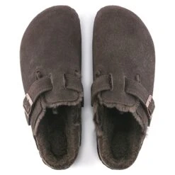 Birkenstock Boston Shearling Suede Leather -Birkenstock Sandal Shop 1020529 top