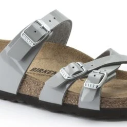 Birkenstock Franca Birko-Flor Patent -Birkenstock Sandal Shop 1020712 detail 1