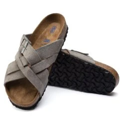 Birkenstock Lugano Suede Leather 13 Birkenstock Lugano Suede Leather -Birkenstock Sandal Shop 1020932 sole