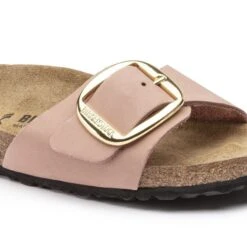 Birkenstock Madrid Bick Buckle Nubuck Leather -Birkenstock Sandal Shop 1020949 detail 1