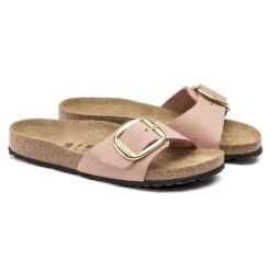 Birkenstock Madrid Bick Buckle Nubuck Leather -Birkenstock Sandal Shop 1020949 pair
