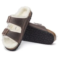 Birkenstock Arizona Shearling Oiled Leather -Birkenstock Sandal Shop 1021049 sole