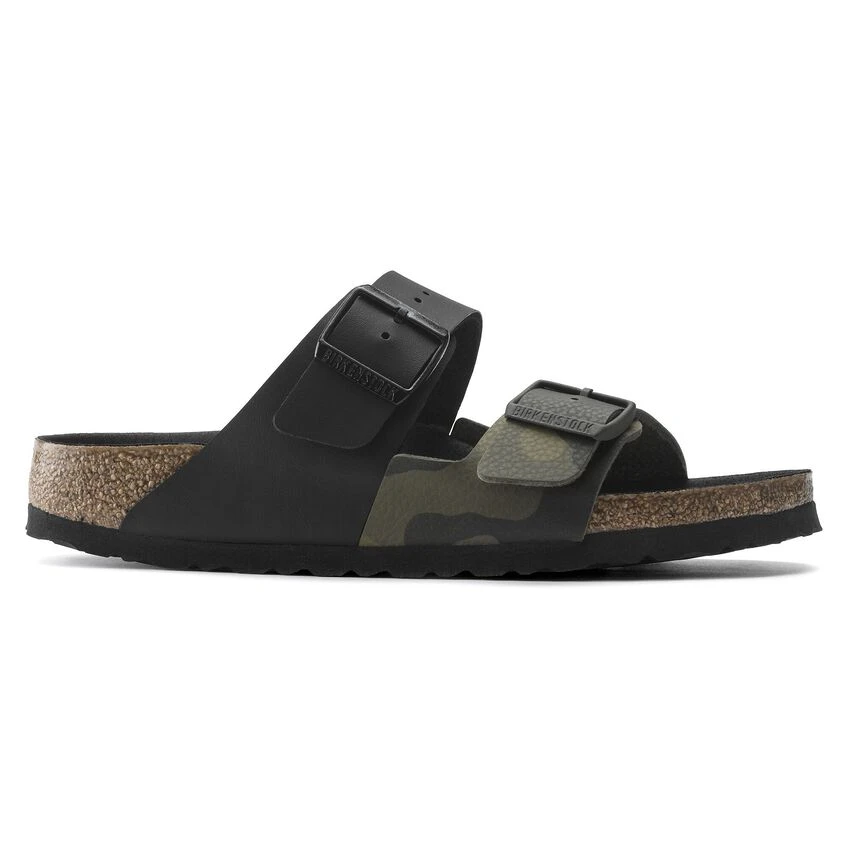 Birkenstock Arizona Split Birko-Flor Black/Desert Soil Camo Green 9 Birkenstock Arizona Split Birko-Flor Black/Desert Soil Camo Green - Image 7
