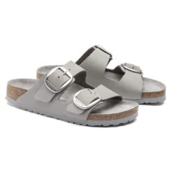 Birkenstock Arizona Big Buckle Nubuck Leather -Birkenstock Sandal Shop 1021242 pair