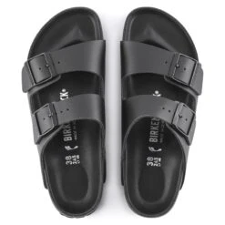 Birkenstock Arizona Natural Leather Black -Birkenstock Sandal Shop 1021277 top