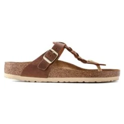 Birkenstock Gizeh Oiled Leather -Birkenstock Sandal Shop 1021355 side