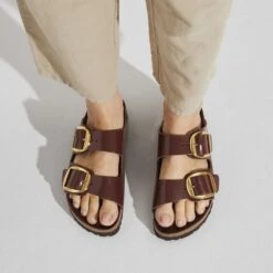 Birkenstock Arizona Natural Leather Patent 15 Birkenstock Arizona Natural Leather Patent -Birkenstock Sandal Shop 1021388 f closeup f